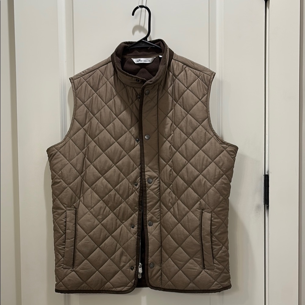 Peter Millar quilted men’s vest size M